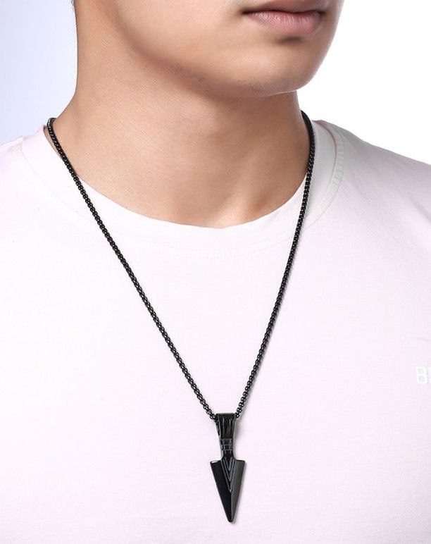 LV Arrowhead Pendant